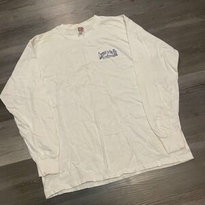 Vintage Fruit of the Loom Crammin to the 80s UNCA Long Sleeve Shirt XL White